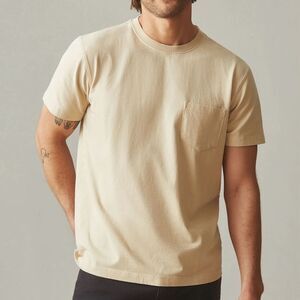 NWOT American Giant Men's L Safari Pocket Crew Neck T-Shirt Short Sleeve Basic